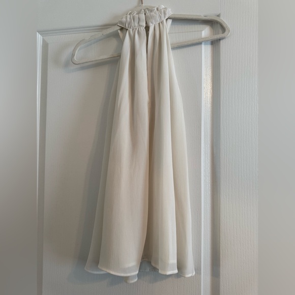 H&M Off-White Ruffled Top - Picture 6 of 7